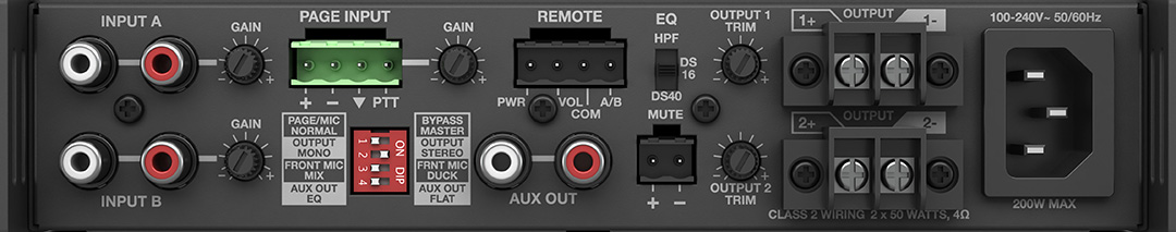 BOSE FreeSpace? IZA 250-LZ 商用功放 BOSE FreeSpace? IZA 250-LZ 商用功放