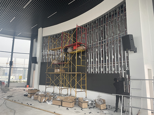 LED顯示屏安裝工程施工方案 LED顯示屏安裝工程施工方案