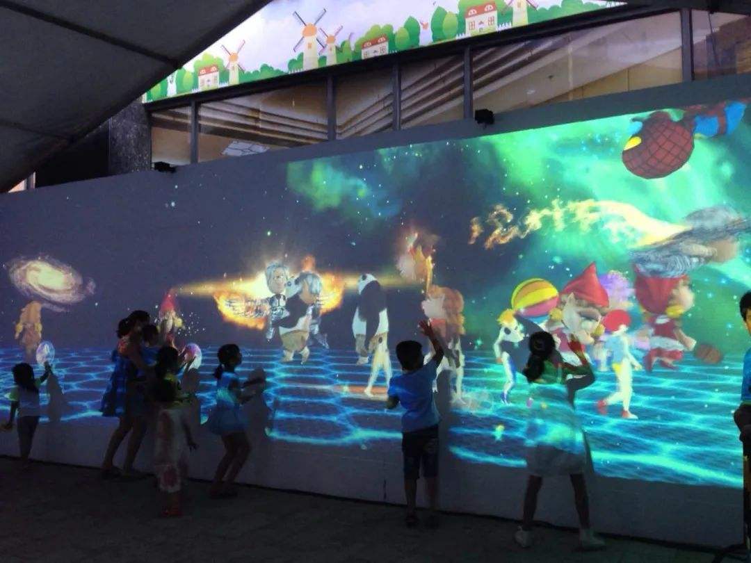 多媒體展廳墻面互動 多媒體展廳墻面互動